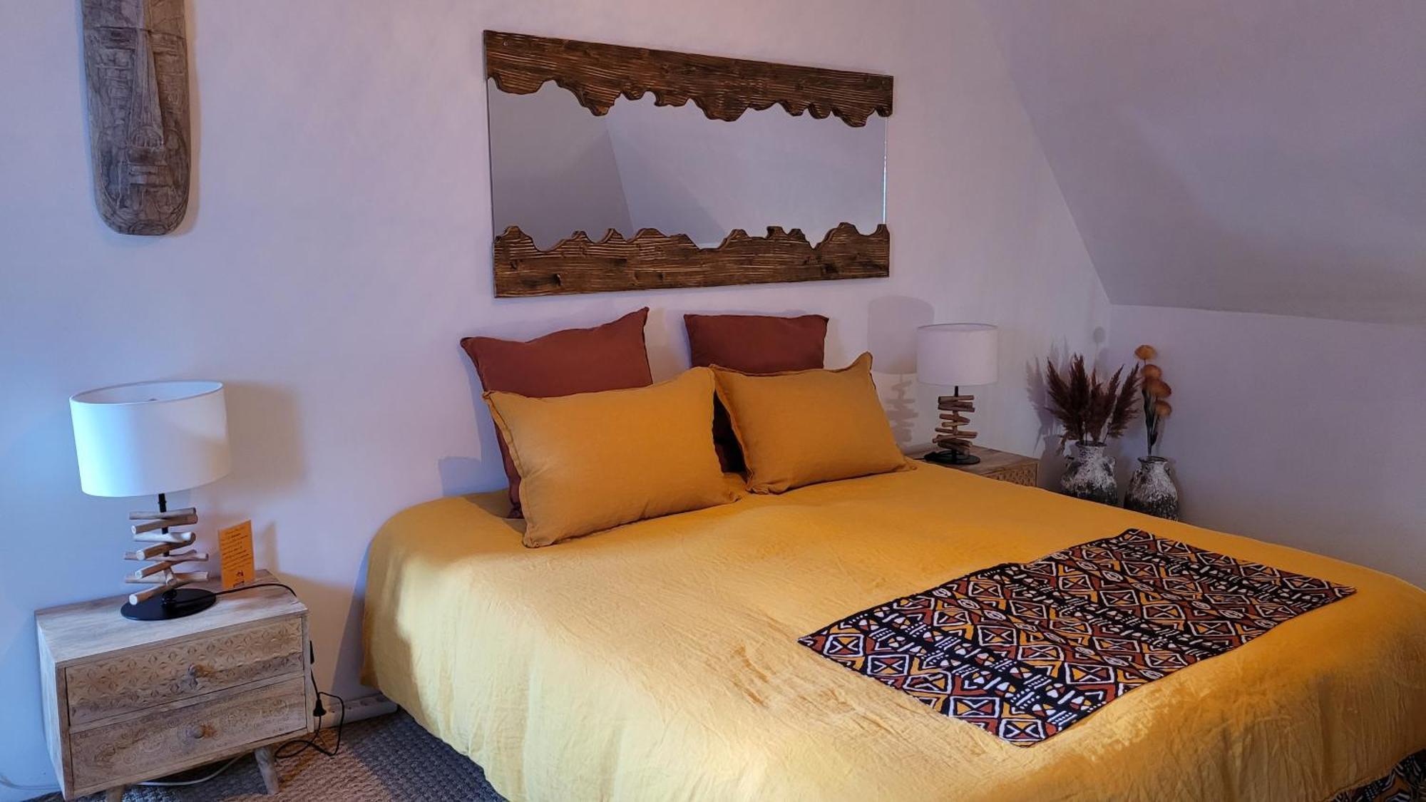 Bed and Breakfast Manoir des Pélies Conques Camera foto