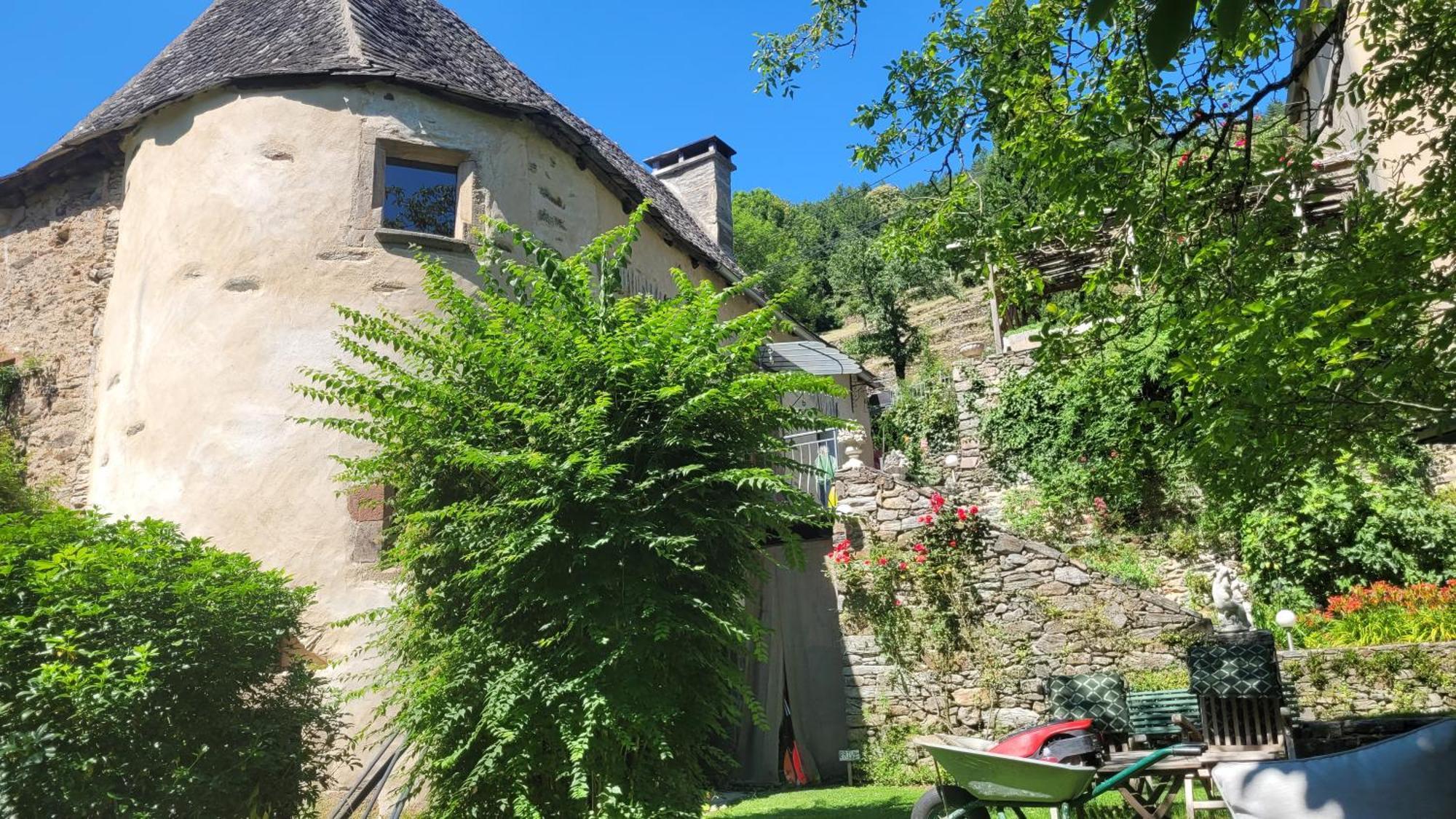 Bed and Breakfast Manoir des Pélies Conques Esterno foto
