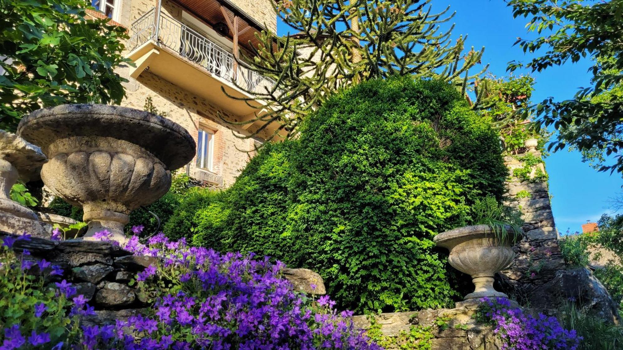 Bed and Breakfast Manoir des Pélies Conques Esterno foto